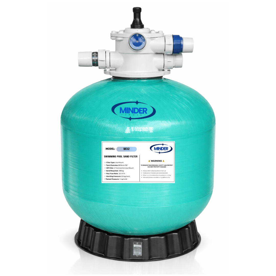 sand filter minder india 